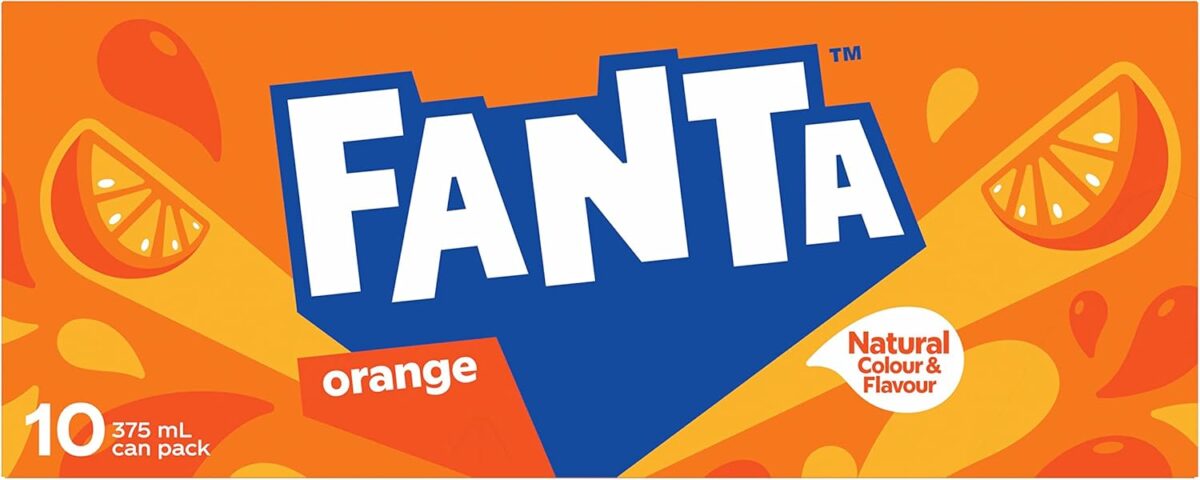 Fanta Orange Multipack Cans 10 x 375mL [x6]