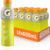 Gatorade Lemon Lime Sports Drink 12 x 600ml [x3]