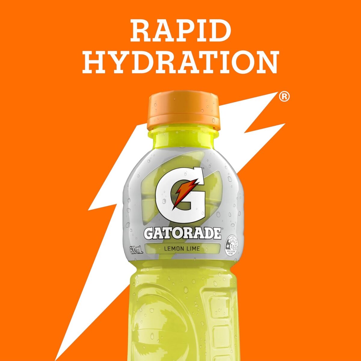 Gatorade Lemon Lime Sports Drink 12 x 600ml [x3]