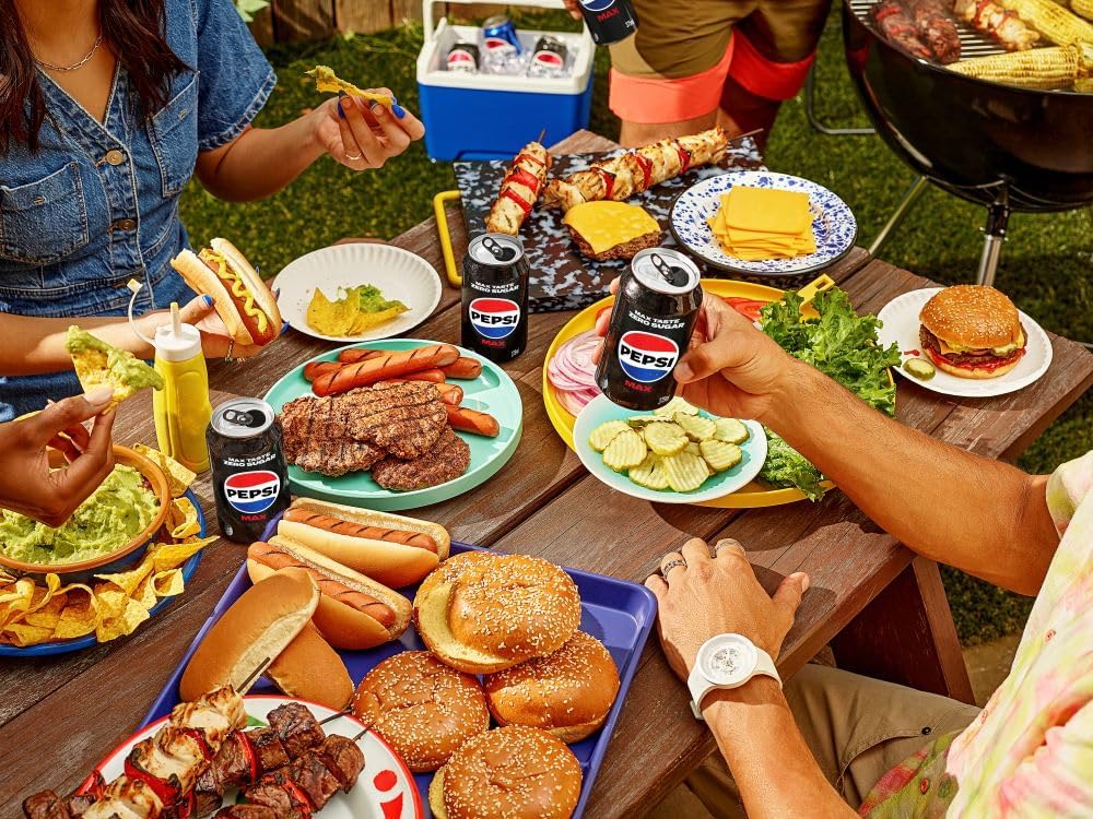 Pepsi Max Zero Sugar Cola, 30 x 375ml [x2]
