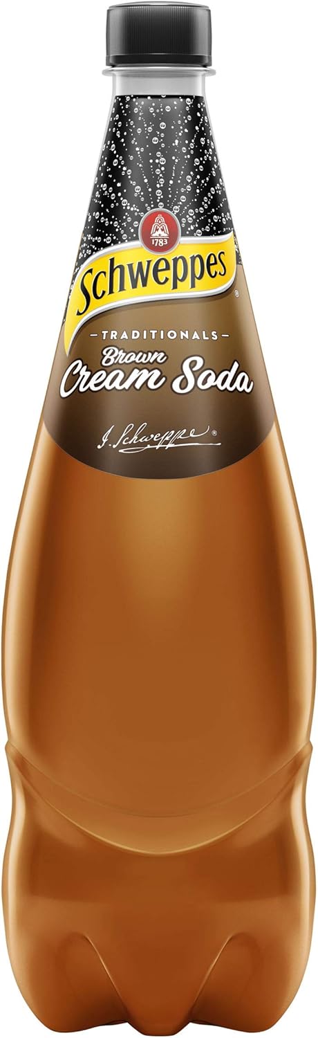 Schweppes Brown Creaming Soda 12 x 1.1L [x3]
