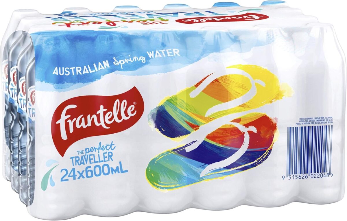 Frantelle Spring Water, 24 x 600ml [x5]