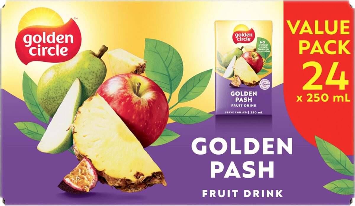 Golden Circle Golden Pash Fruit Drink 24 x 250ml [x3]