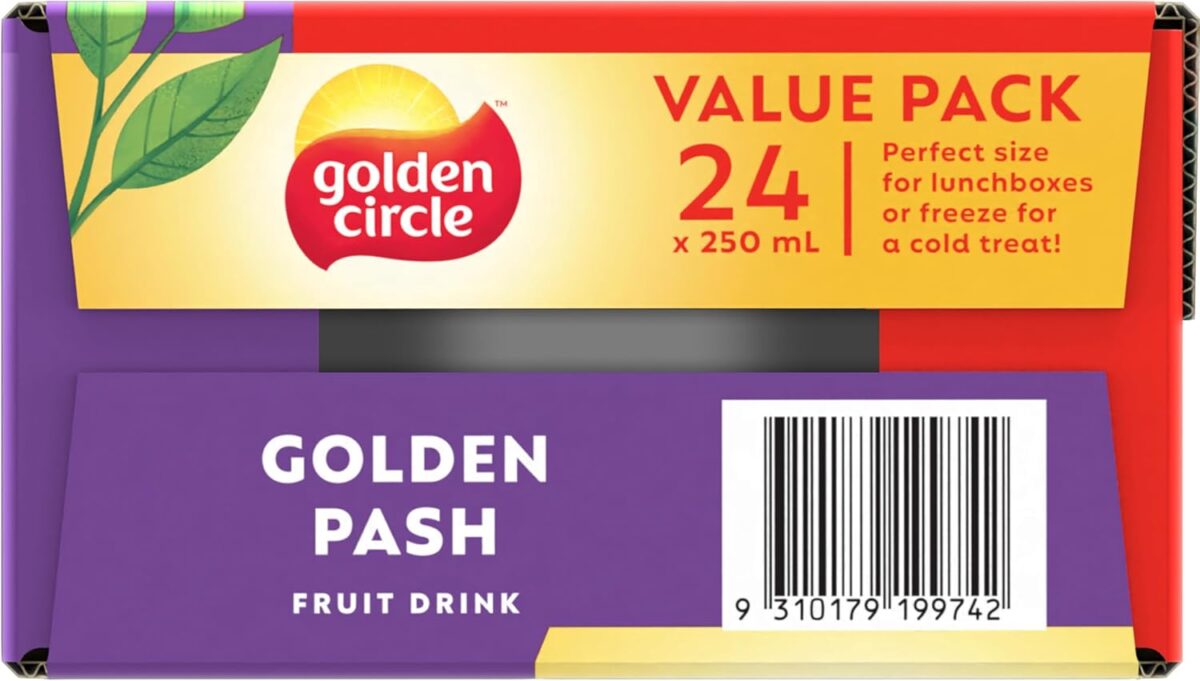 Golden Circle Golden Pash Fruit Drink 24 x 250ml [x3]