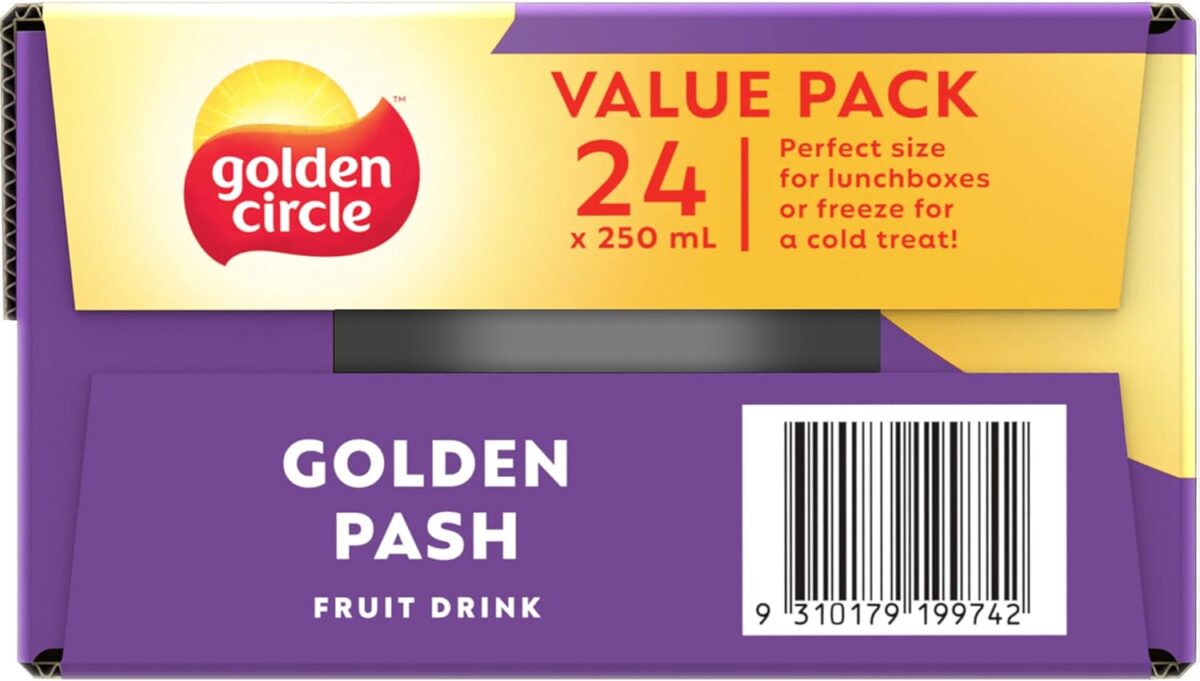 Golden Circle Golden Pash Fruit Drink 24 x 250ml [x3]