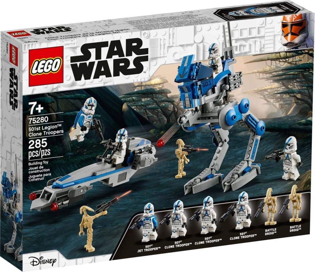 LEGO Star Wars 501st Legion Clone Troopers 75280 Building Kit LEGO Star Wars 501st Legion Clone Troopers 75280 Building Kit
