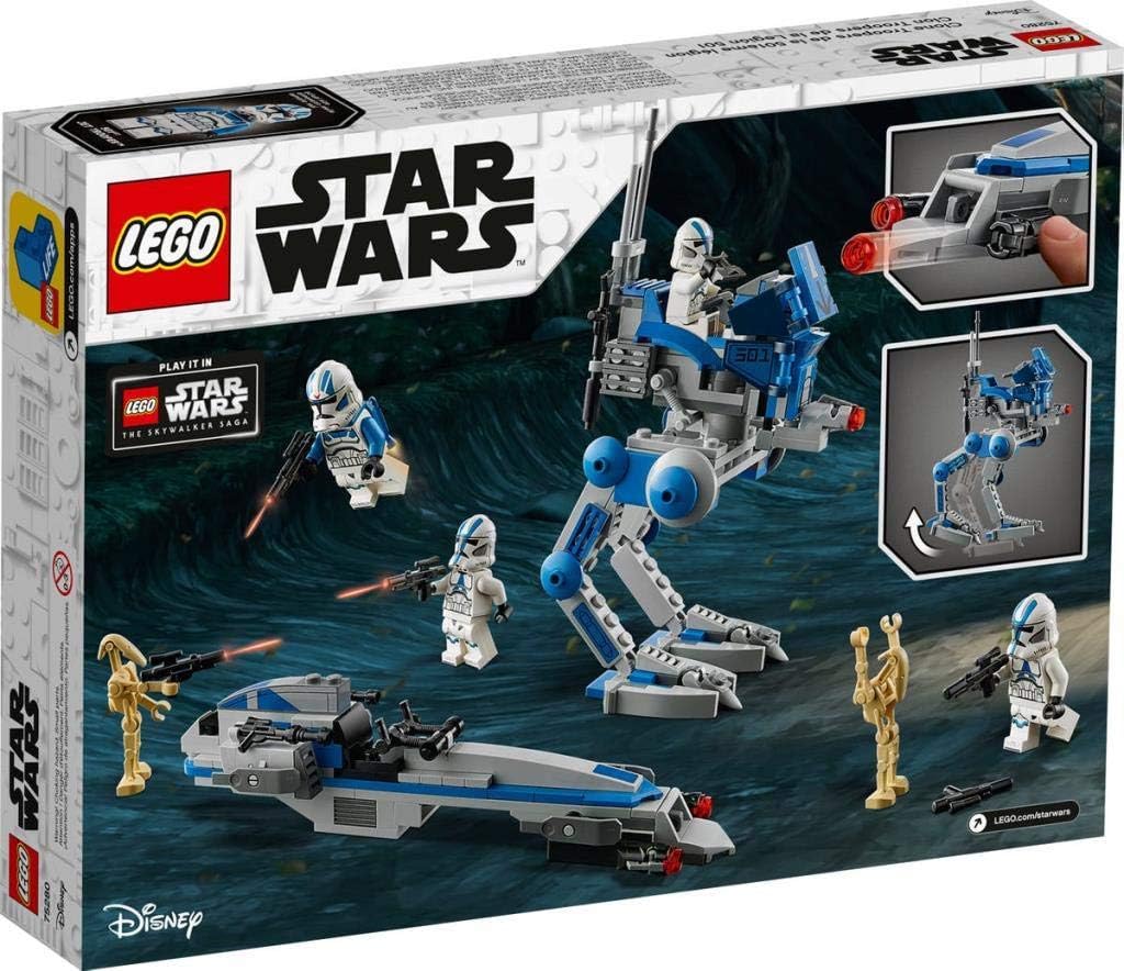 LEGO Star Wars 501st Legion Clone Troopers 75280 Building Kit LEGO Star Wars 501st Legion Clone Troopers 75280 Building Kit