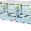 San Pellegrino Sparkling Natural Mineral Water Can, 24 x 330 mL [x2]