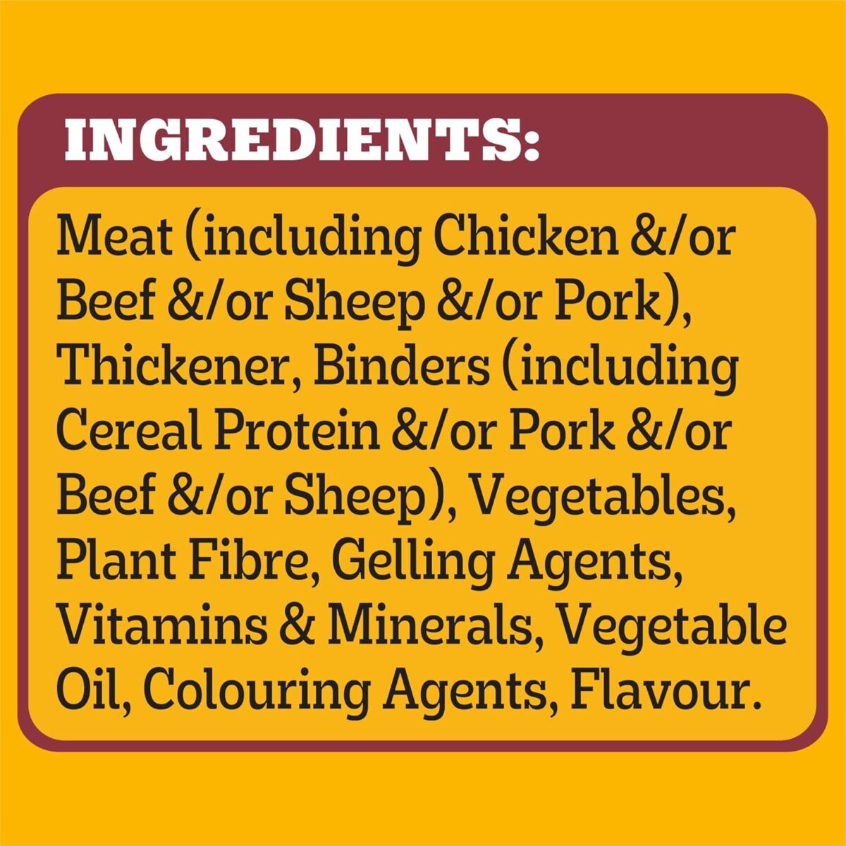 Pedigree Adult Wet Dog Food with Beef, Vegies & Gravy Casserole 1.2kg Can, 12 Pack [x2]