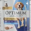 Optimum Weight Management Chicken & Rice Dog Food 680g Can, 12 Pack