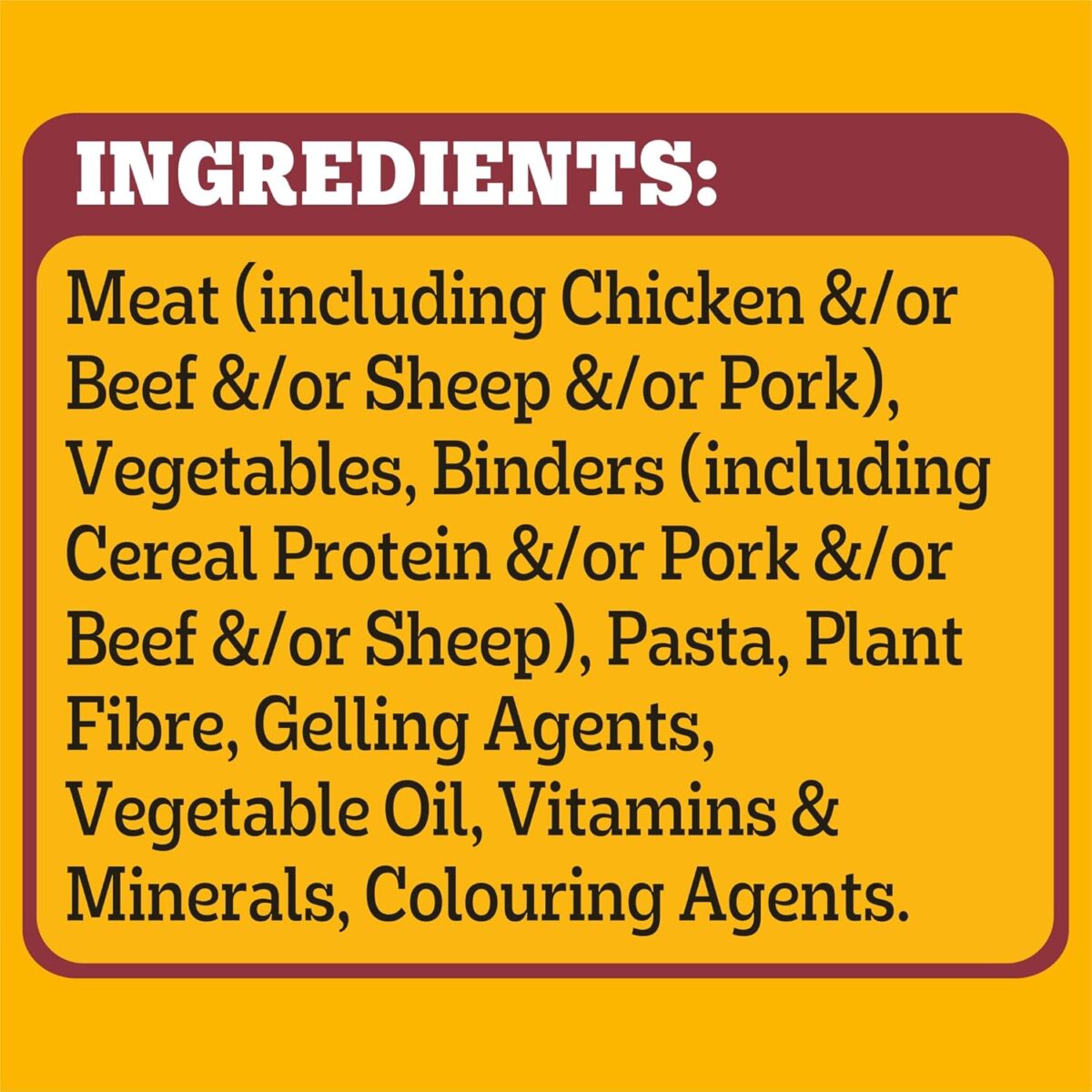 Pedigree Adult Wet Dog Food with Homestyle Beef, Pasta & Vegies 1.2kg Can, 12 Pack [x2]