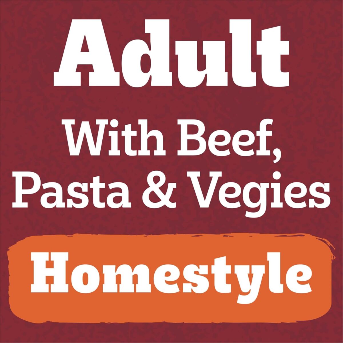 Pedigree Adult Wet Dog Food with Homestyle Beef, Pasta & Vegies 1.2kg Can, 12 Pack [x2]