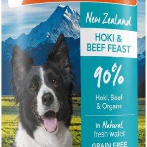 K9 Natural Wet Dog Food Pâté Hoki & Beef Feast 370g