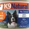 K9 Natural Wet Dog Food Pâté Hoki & Beef Feast 370g