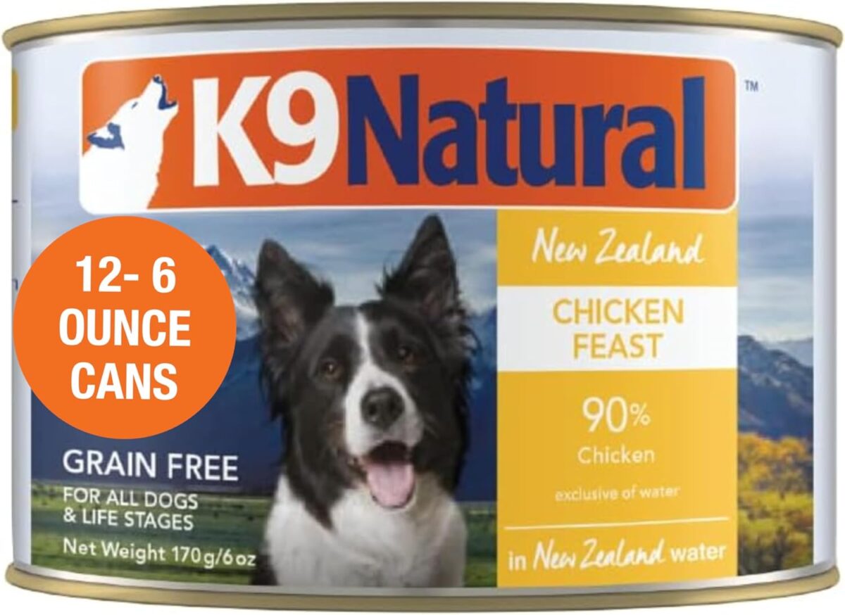 K9 Natural Wet Dog Food Pâté Hoki & Beef Feast 370g