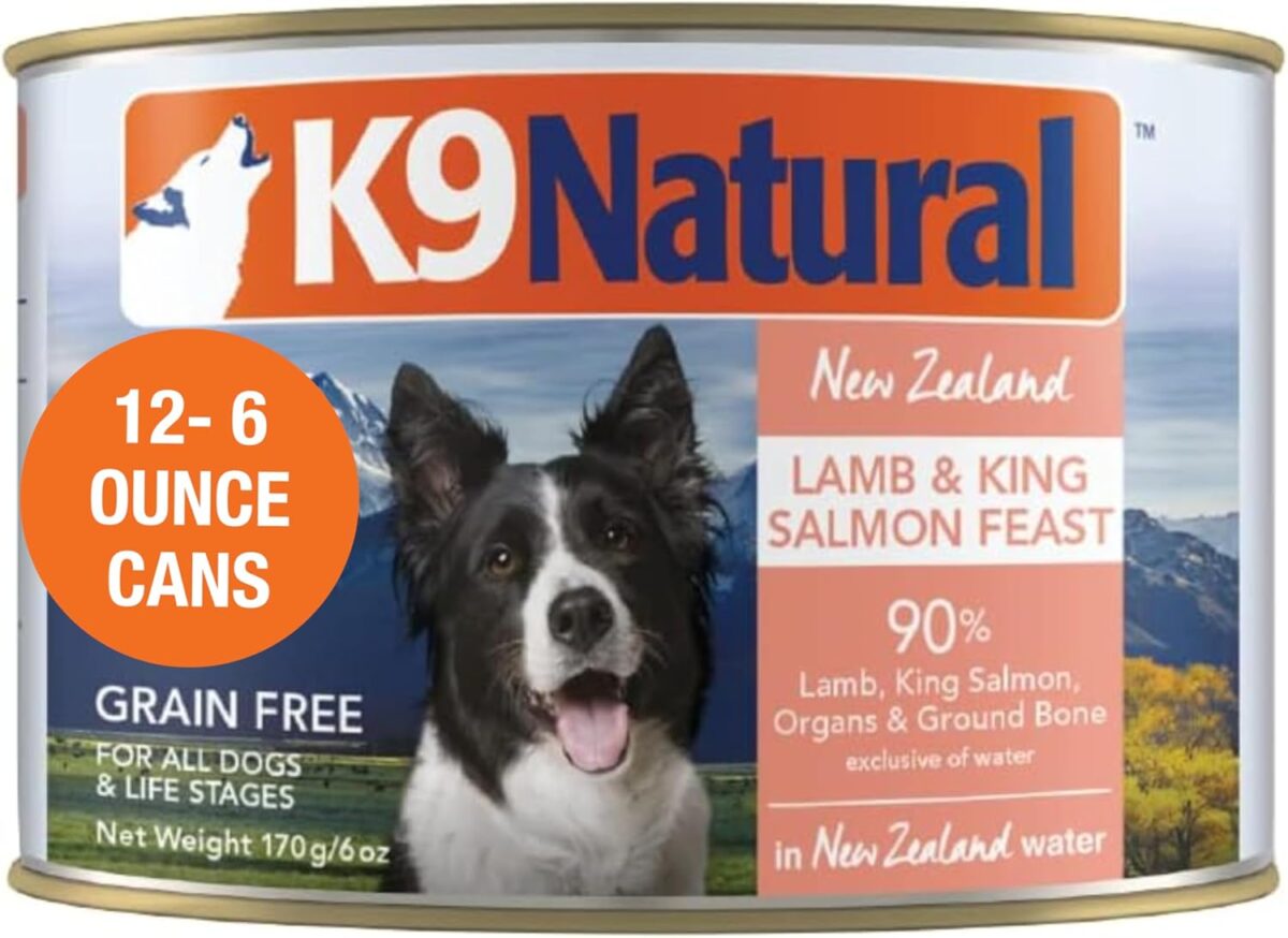 K9 Natural Wet Dog Food Pâté Hoki & Beef Feast 370g