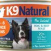 K9 Natural Wet Dog Food Pâté Hoki & Beef Feast 370g