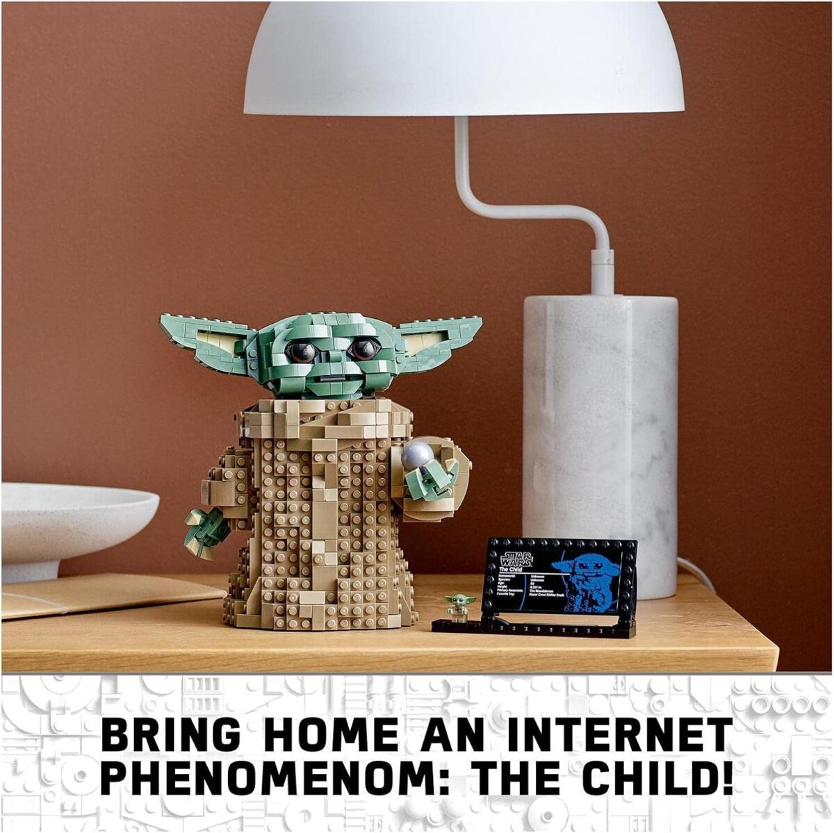 LEGO® Star Wars™ The Child 75318 Building Kit; Collectible Buildable Toy Model for Ages 10+