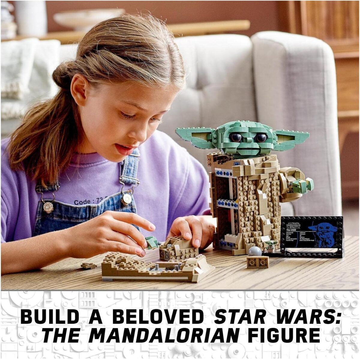 LEGO® Star Wars™ The Child 75318 Building Kit; Collectible Buildable Toy Model for Ages 10+