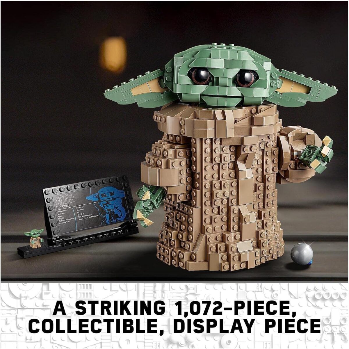 LEGO® Star Wars™ The Child 75318 Building Kit; Collectible Buildable Toy Model for Ages 10+