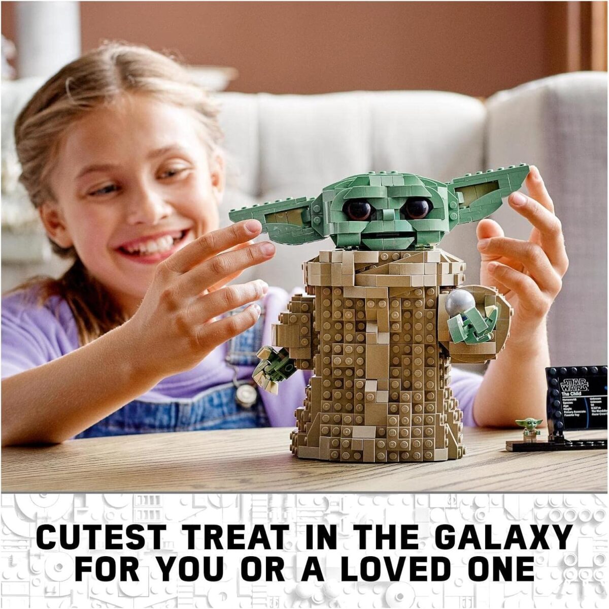 LEGO® Star Wars™ The Child 75318 Building Kit; Collectible Buildable Toy Model for Ages 10+