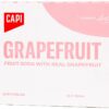 CAPI Fruit Blood Orange Soda 250ml x 24 [x2]