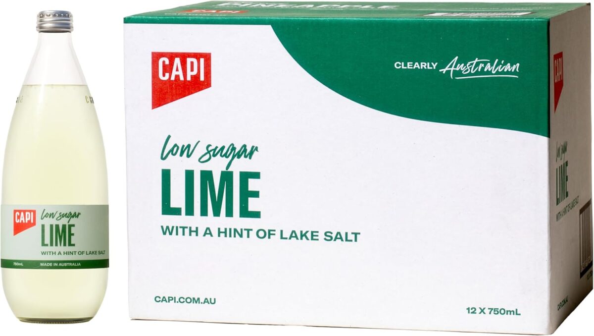 CAPI Fruit Blood Orange Soda 250ml x 24 [x2]