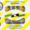 Kirks Sugar Free Lemon Squash Soft Drink Cans 10 x 375mL [x7]