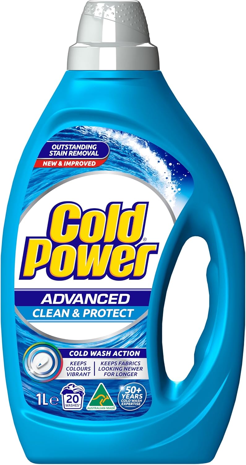 Cold Power Sensitive Pure Clean Washing Liquid Laundry Detergent 2 Litre [x5]