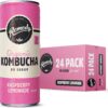 Remedy Kombucha Ginger Lemon 250mL Cans 24 Pack [x2]