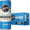 Remedy Kombucha Ginger Lemon 250mL Cans 24 Pack [x2]