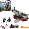 LEGO Star Wars Boba Fett’s Starship 75312 Building Toy for Kids Age 9+, Mandalorian Model Set with 2 Minifigures LEGO Star Wars Boba Fett’s Starship 75312 Building Toy for Kids Age 9+, Mandalorian Model Set with 2 Minifigures