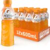 Gatorade No Sugar Orange Sports Drink 12 x 600ml [x3]