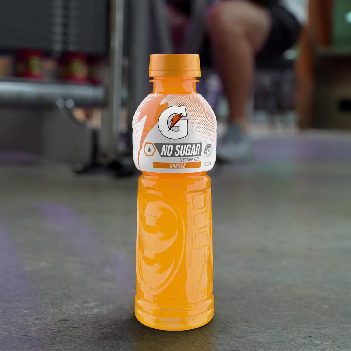 Gatorade No Sugar Orange Sports Drink 12 x 600ml [x3]