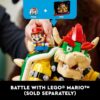 LEGO® Super Mario™ The Mighty Bowser™ 71411 Building Kit;Treat for Adult Fans;Features Button-Activated Head-and-Neck Movement and a Fireball Launcher,Plus a Battle Platform for Display LEGO® Super Mario™ The Mighty Bowser™ 71411 Building Kit;Treat for Adult Fans;Features Button-Activated Head-and-Neck Movement and a Fireball Launcher,Plus a Battle Platform for Display