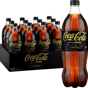 Coca-Cola Zero Sugar Caffeine Free Cola Soft Drink 12 x 1.25L [x2]