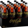 Coca-Cola Zero Sugar Caffeine Free Cola Soft Drink 12 x 1.25L [x2]