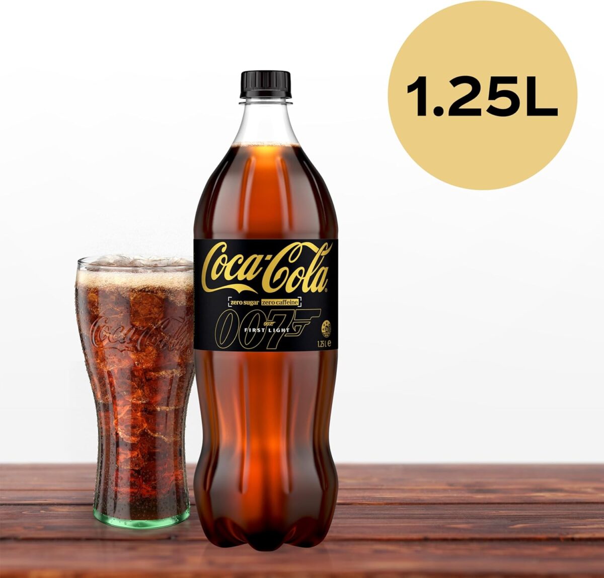 Coca-Cola Zero Sugar Caffeine Free Cola Soft Drink 12 x 1.25L [x2]
