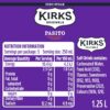 Kirks Pasito Zero Sugar Soft Drink 12 x 1.25L [x3]