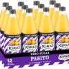 Kirks Pasito Zero Sugar Soft Drink 12 x 1.25L [x3]