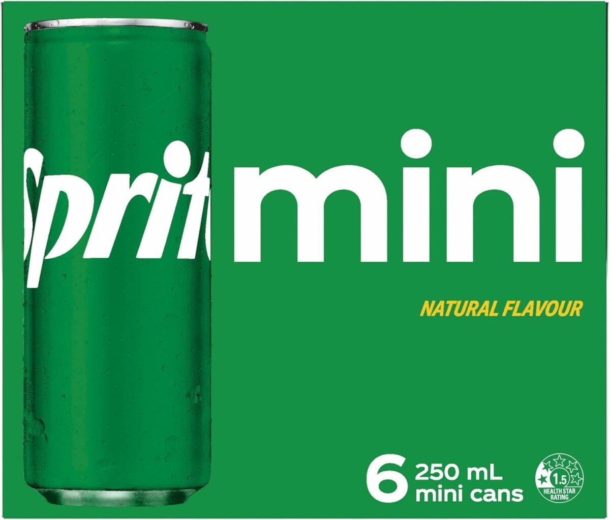 Sprite Lemonade Soft Drink Multipack Mini Cans 6 x 250mL [x10]