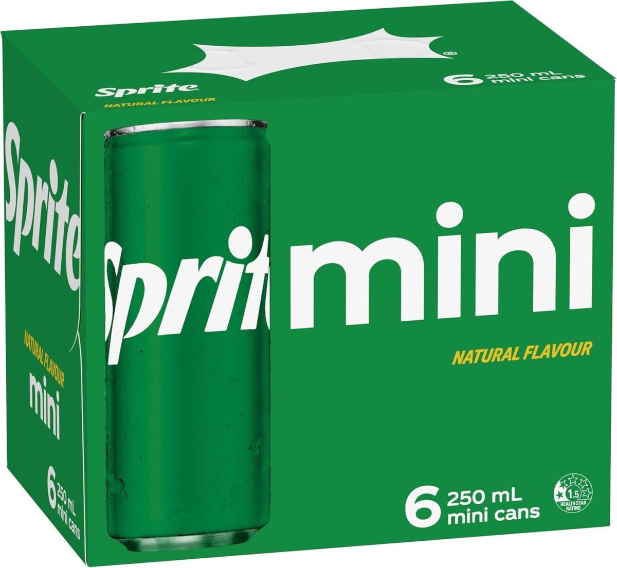 Sprite Lemonade Soft Drink Multipack Mini Cans 6 x 250mL [x10]