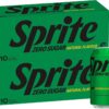 Sprite Zero Sugar Lemonade Soft Drink 6 x 250mL [x10]