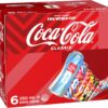 Coca-Cola Classic Soft Drink Mini Cans 6 x 250mL [x10]