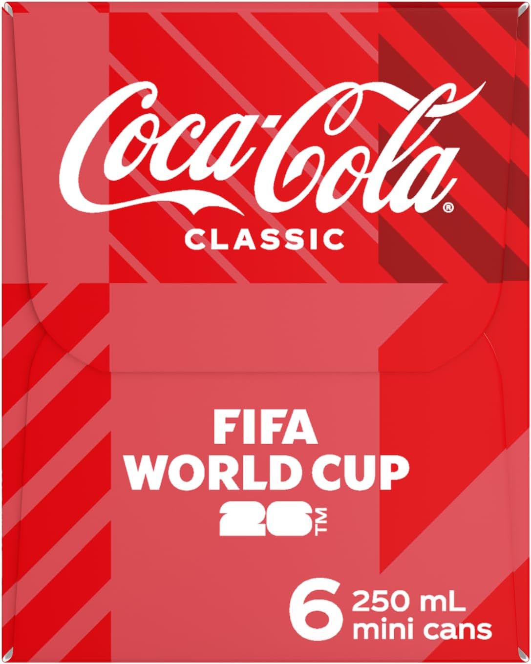 Coca-Cola Classic Soft Drink Mini Cans 6 x 250mL [x10]