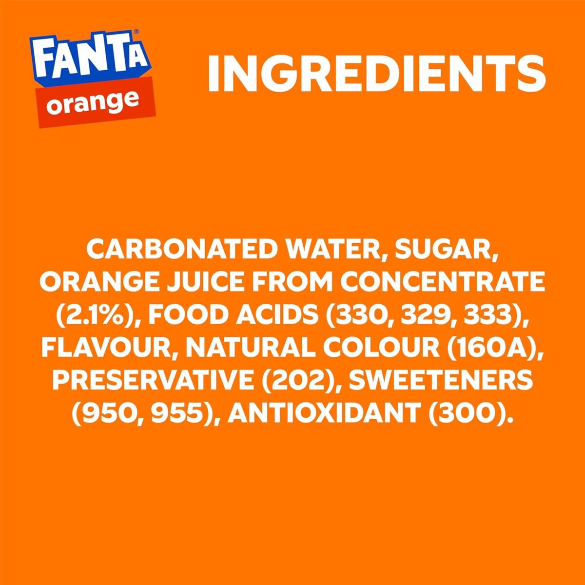 Fanta Orange Soft Drink Mini Cans 6 x 250mL [x10]