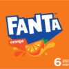 Fanta Orange Soft Drink Mini Cans 6 x 250mL [x10]