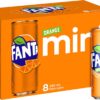 Fanta Orange Soft Drink Mini Cans 6 x 250mL [x10]