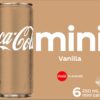 Coca-Cola Vanilla Soft Drink 6 x 250mL [x10]