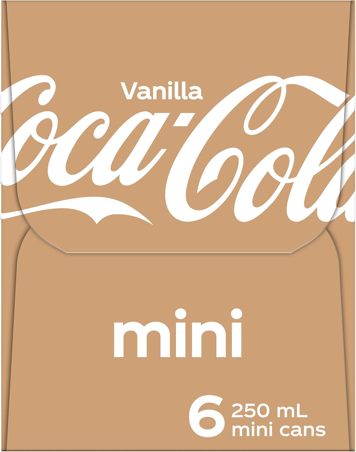 Coca-Cola Vanilla Soft Drink 6 x 250mL [x10]
